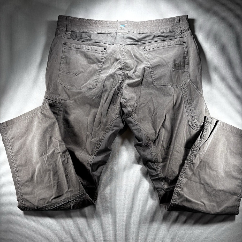 KUHL Radikl Pants 40x32 Brown Hiking Utility Trail Outdoors Active Stretch - Picture 7 of 14